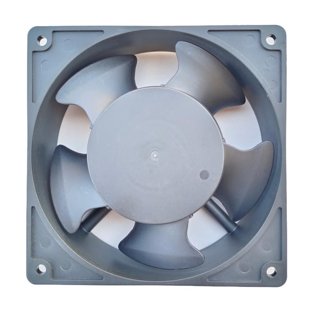120x120x38(mm) 4″(inch) 110/220(VAC) 0.02(A) 5(watt) panel cooling fan ...